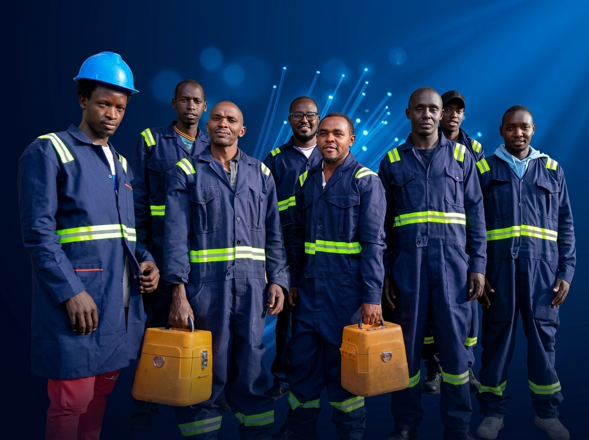 Kipstech Certified Fiber Technicians Team